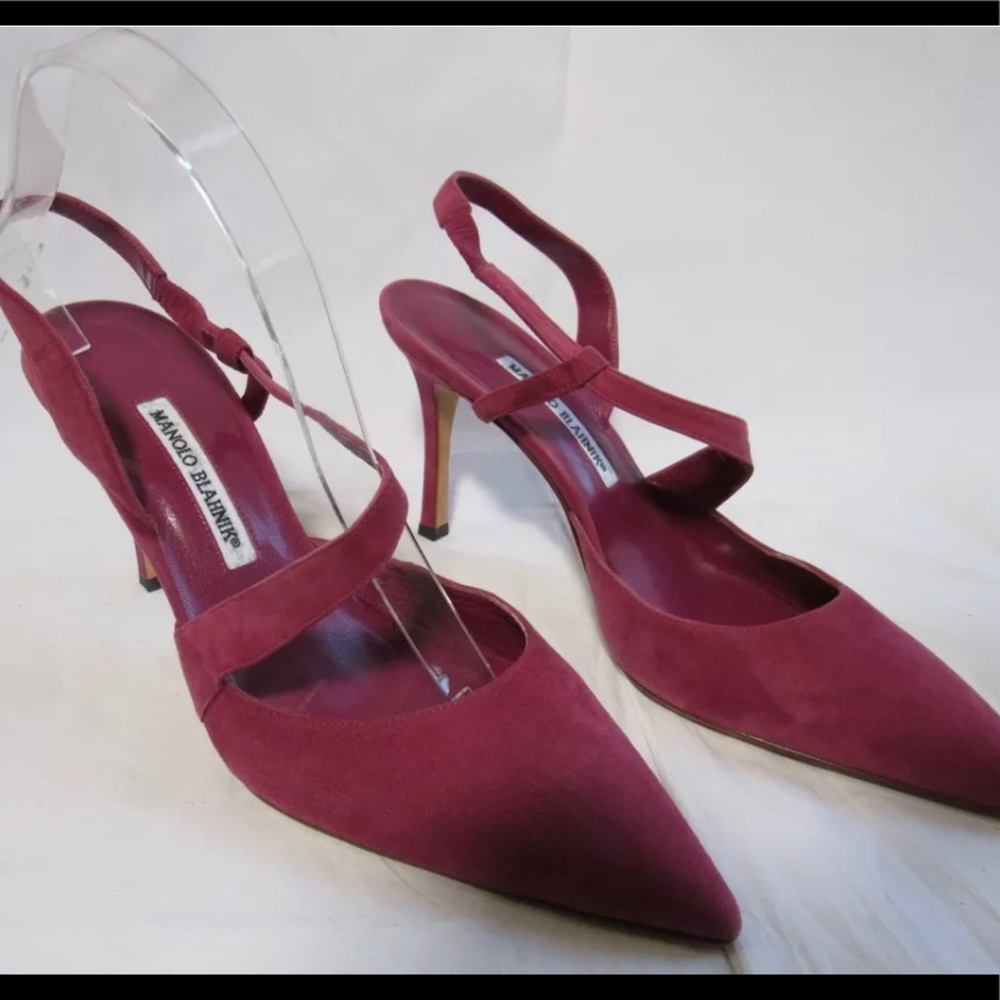 Manolo Blahnik sling bag shoes size 40
